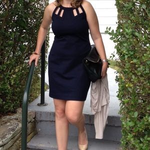 Banana Republic Dress, Size 8, Navy Blue